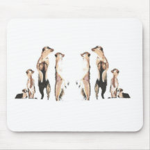 Mirror Meerkats Mousepads