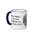 Mirror, Mirror on the Wall Cute Face mugs