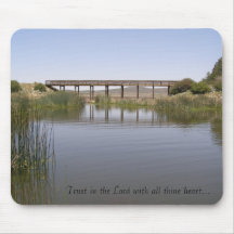Mirrored Bridge Mouse Pads