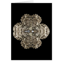 Mirrored Moth Card