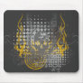 Mirrored Skull. Mouse Mat