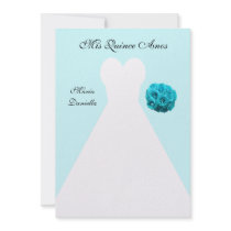 Mis Quince Anos Quinceanera Party Invitation