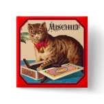Mischief the Cat - Vintage Ad buttons