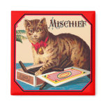 Mischief the Cat - Vintage Ad magnets