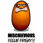 MISCHIEVIOUS - Chip Lowman's Jollybeans Orange Lg t-shirts