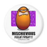MISCHIEVIOUS - Orange magnets