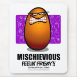 MISCHIEVIOUS - Orange mousepads