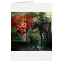 MISERY LOVES COMPANY.jpg Greeting Cards