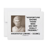 Misfortune Shows Who Are Not Really Friends Quote invitations