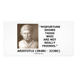 Misfortune Shows Who Are Not Really Friends Quote photo cards