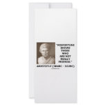 Misfortune Shows Who Are Not Really Friends Quote rack cards