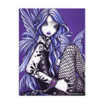 Misha Tattooed Butterfly Faery Fantasy postcards