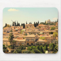 Mishkenot Shaananim in Jerusalem Mousepads