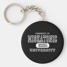 Miskatonic University Dark Key Chain