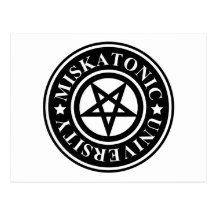 MISKATONIC UNIVERSITY POST CARDS