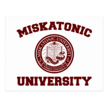 Miskatonic University Postcard
