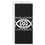 MISKATONIC UNIVERSITY rack cards