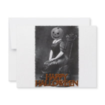 Miss Alicia Pumpkinhead Invitations