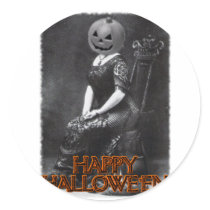 Miss Alicia Pumpkinhead Stickers