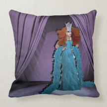 Miss Amanda Handlme 2-Sided Pillow (Purple/Pink)
