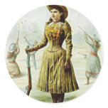 Miss Annie Oakley stickers
