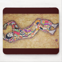 Miss Beer By Schiele Egon Mouse Pad