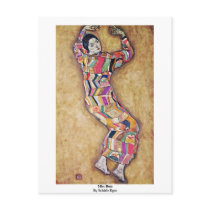 Miss Beer By Schiele Egon Post Card