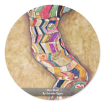 Miss Beer By Schiele Egon Sticker
