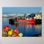 Miss Berdie, Fishing Trawler in Dutch Harbour, AK posters