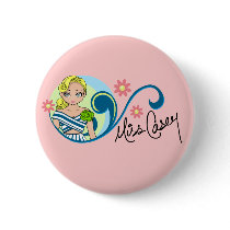 "Miss Casey" Button