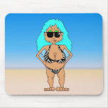 Miss February mousepads