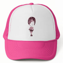 Miss-fit Pinky Digital Girl Art