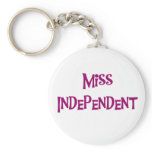 MISS INDEPENDENT keychains