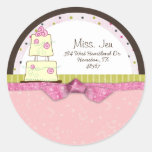 Miss. Jen Cake Mailing Labels / Stickers
