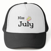 Miss July Mesh Hats