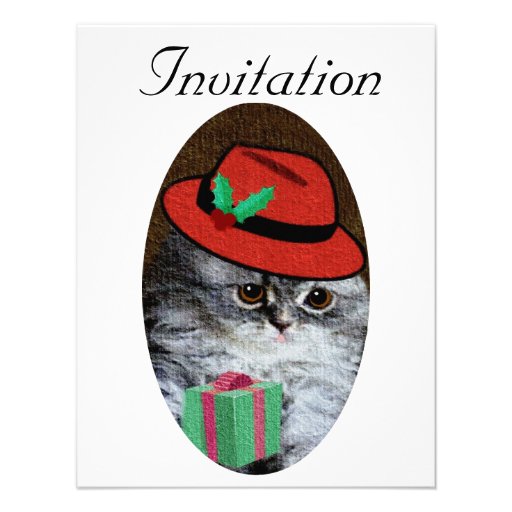 Miss Kitty Custom Invitations