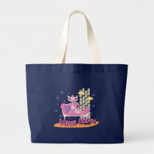 Miss Ktty Lounge Jumbo Tote Canvas Bags