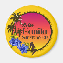 Miss Manila Sunshine '80 - Temptation Island Magnets