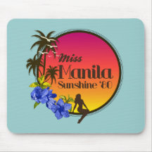 Miss Manila Sunshine '80 - Temptation Island Mouse Mats