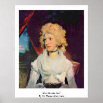 Miss Martha Carr By Sir Thomas Lawrence Print