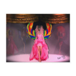 Miss Minky LaRue Postcard