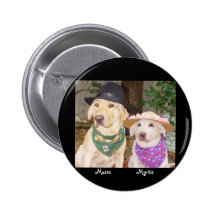 Miss Myrtie Jewellery Pinback Buttons