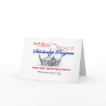 Miss Oregon Notecard