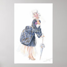 Miss Ro co co Print