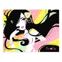 Miss Sherbet Postcard