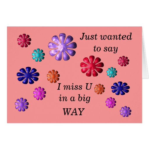 miss u greeting cards zazzle miss u greeting cards zazzle