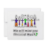 Miss You invitations