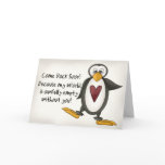 Miss You Penguin cards