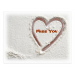 Miss You Postcards