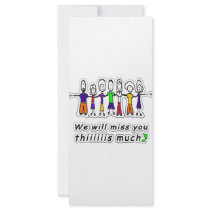 Miss You Custom Rack Card